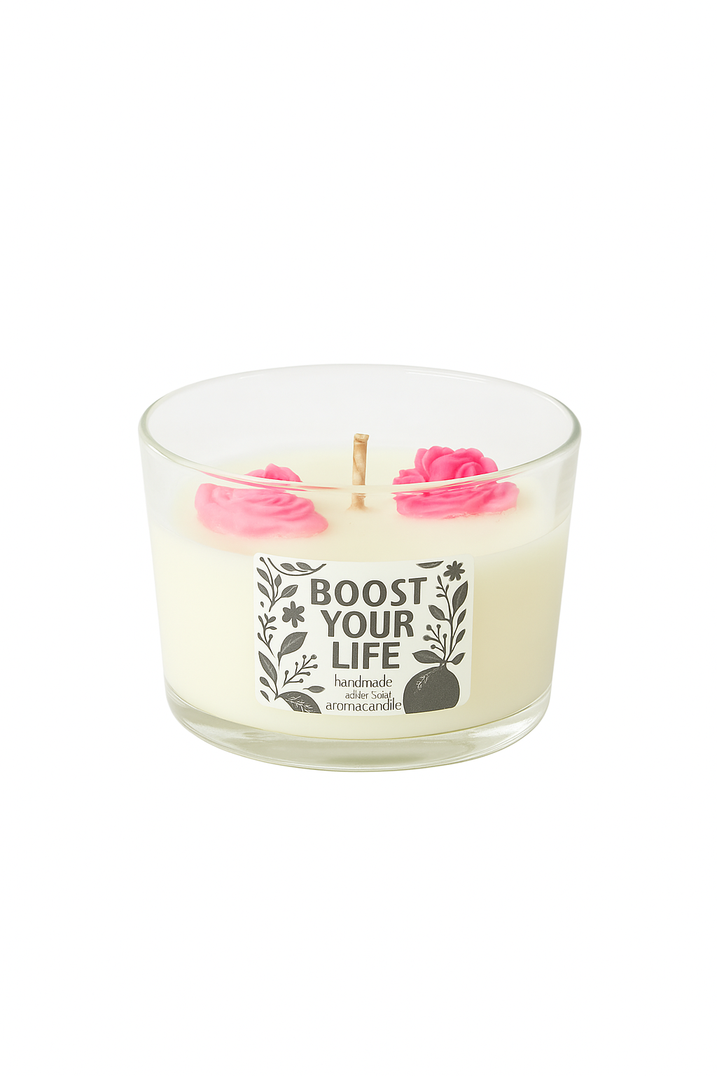 Bougie "Merci pour tout"