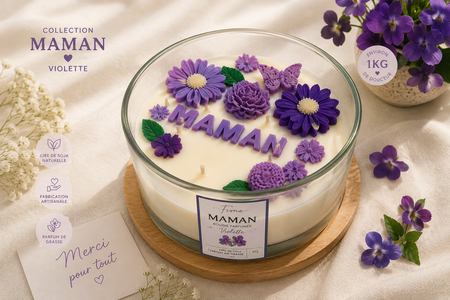 Bougie Maman Floral