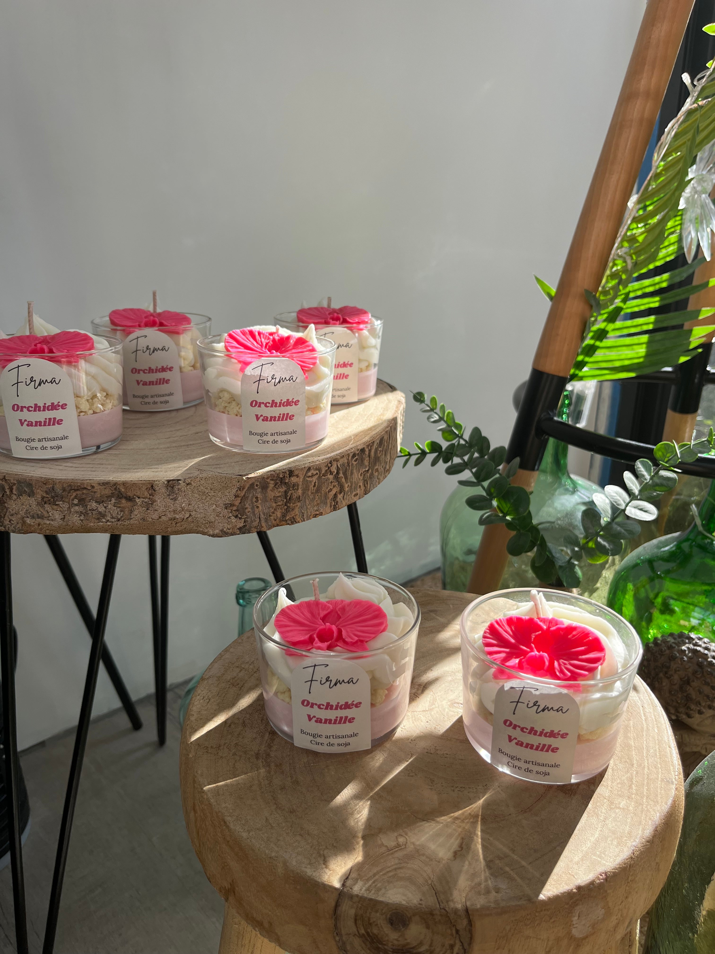 Bougie orchidée vanille- Collection Bodega