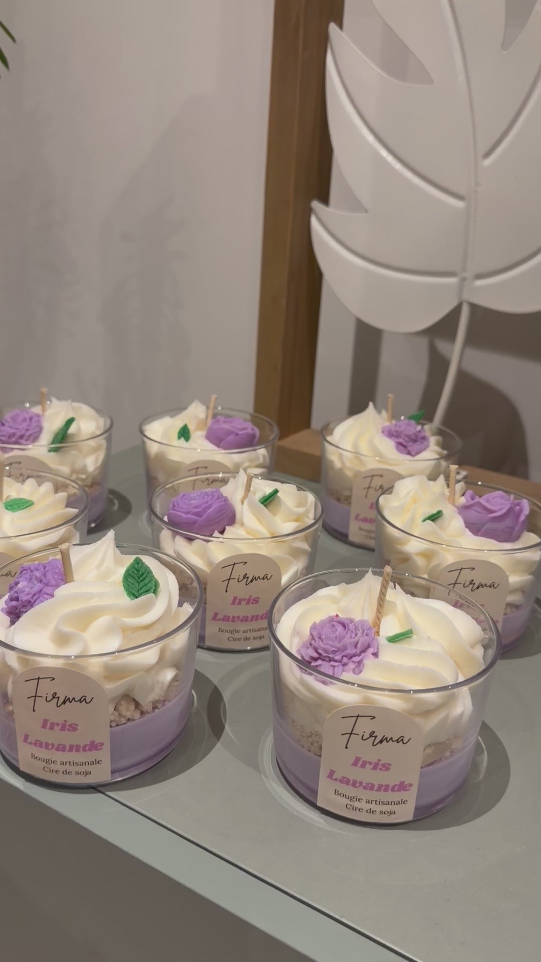 🌸 Bougie Iris Lavande – Collection Bodega