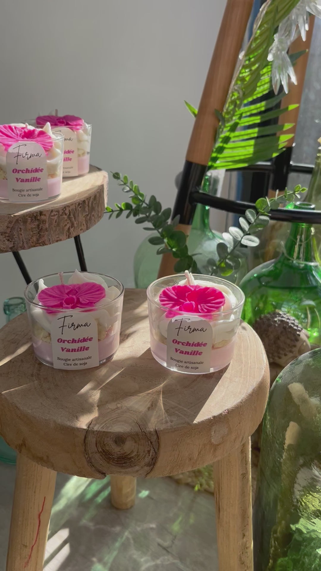 Bougie orchidée vanille- Collection Bodega